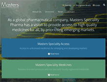 Tablet Screenshot of masters-sp.com